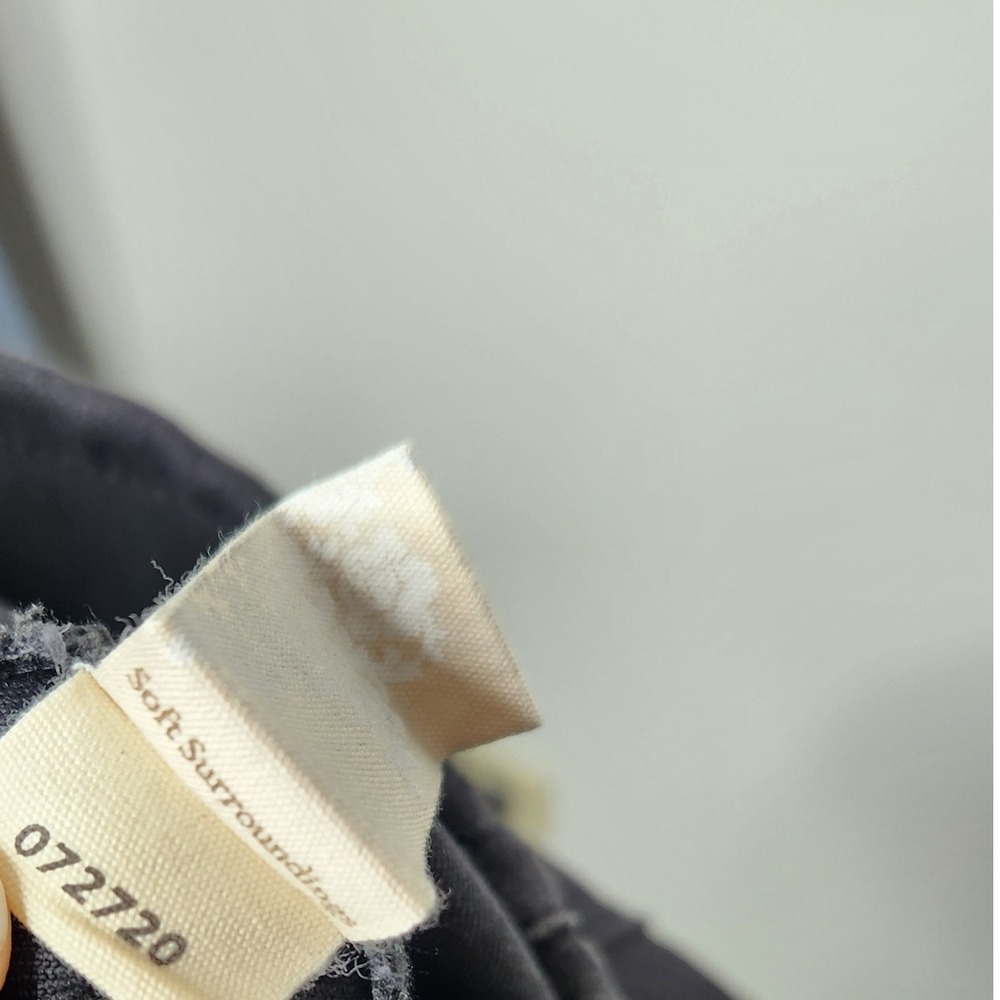 Soft Surroundings The Ultimate‎ Denim Bootcut Pull On Jeans Size Small Black - Picture 8 of 9